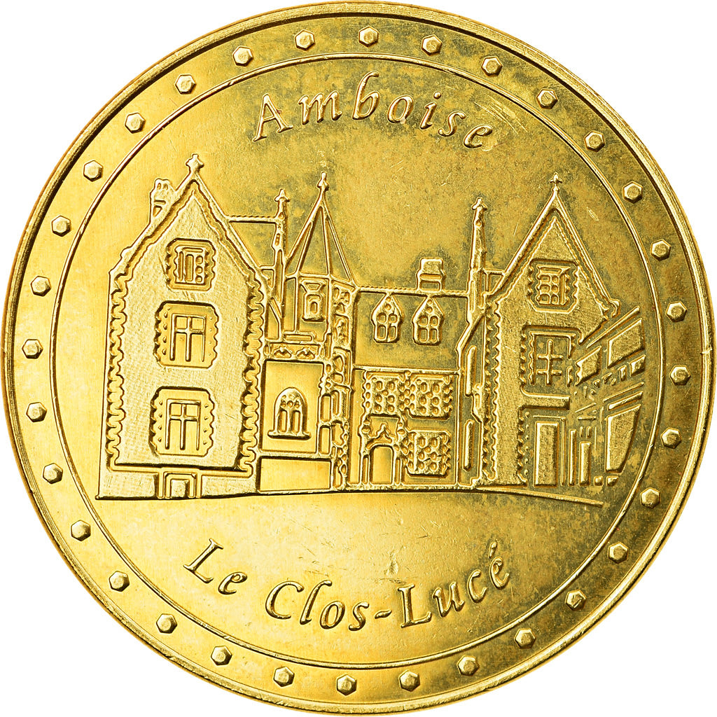 Frankrijk, Token, Amboise - Château royal et le Clos Lucé, France Médailles