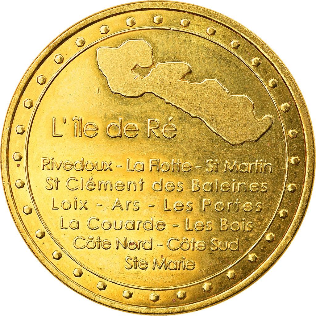 Francia, Token, Ile de Ré - Le pont -les villages, France Médailles, SPL-