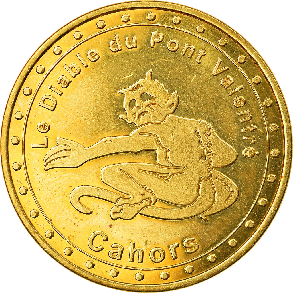 France, Token, 46/ Le Pont Valentré - Cahors, France Médailles, AU(55-58)