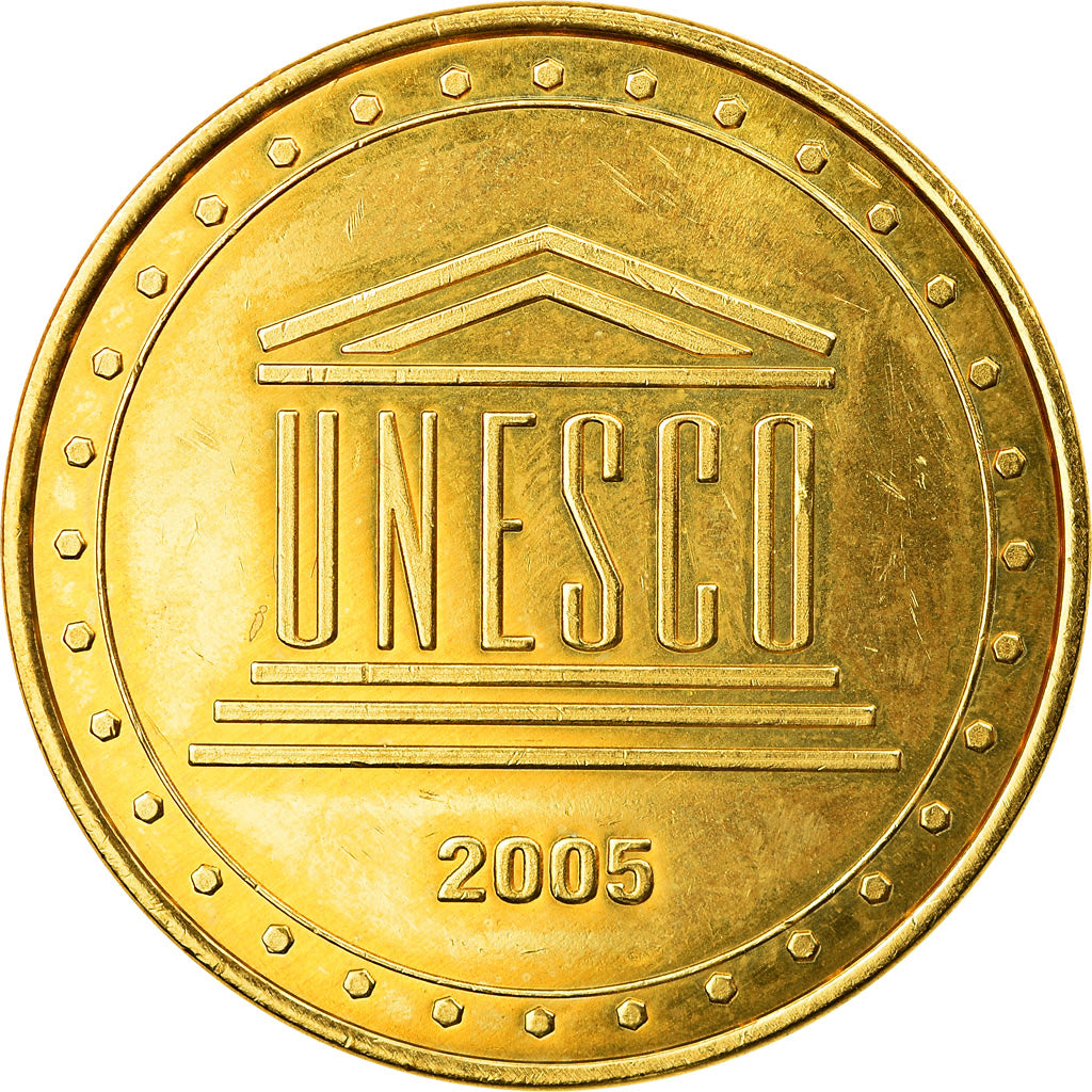 France, Jeton, Unesco, Bergues, 2005, France Médailles, SUP, Cupro-nickel