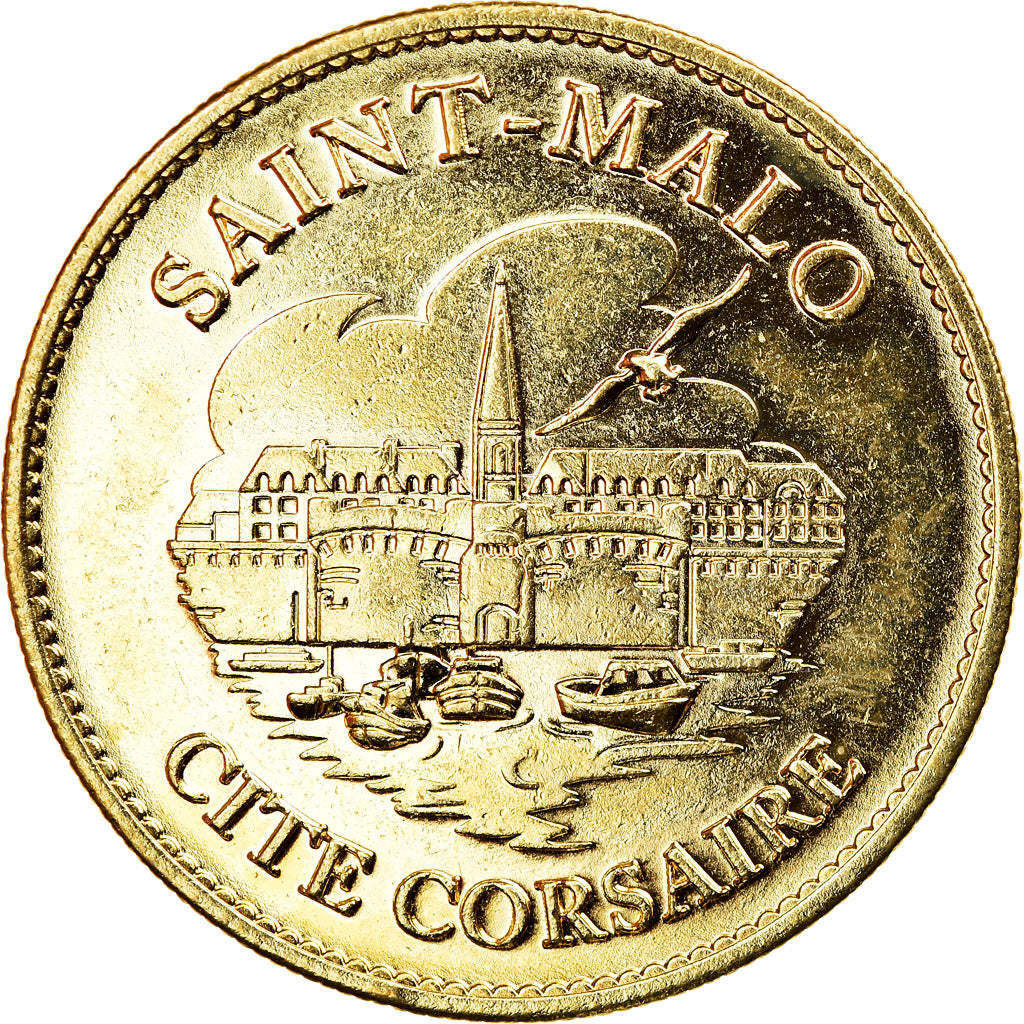 France, Jeton, Saint-Malo - Cité Corsaire, France Médailles, SUP, Cupro-nickel