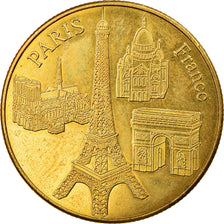 France, Token, Paris - Les 4 monuments, Médaille de Collection, VF(30-35)