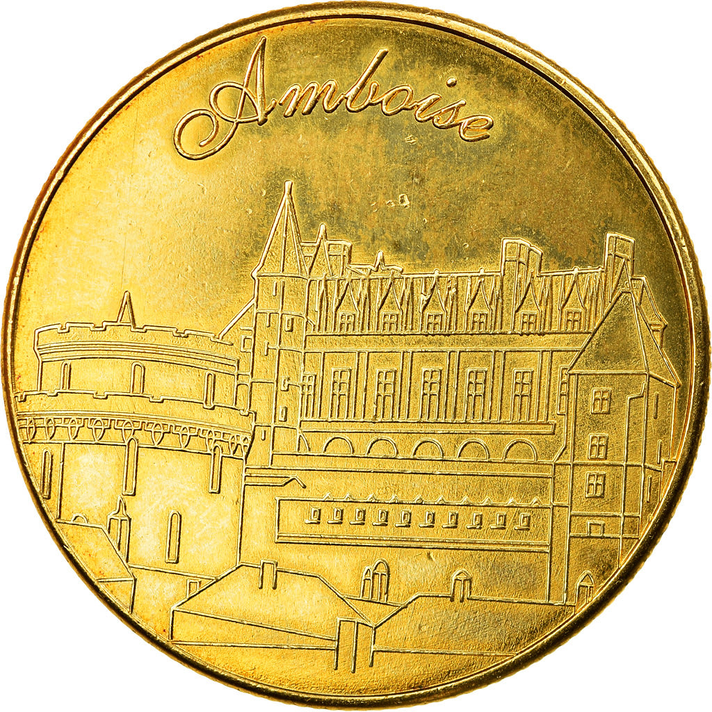 France, Token, 37/ Château d'Amboise, Médaille de Collection, AU(55-58)