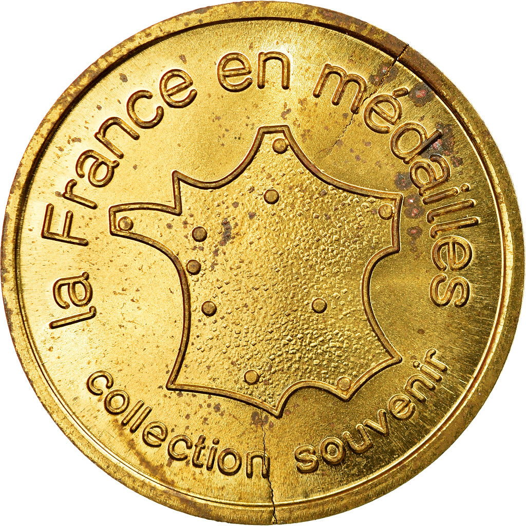 France, Jeton, 66/ Collioure - Le Château, La France en Médailles, TB+