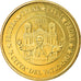 Vatican, 10 Euro Cent, 2011, unofficial private coin, MS(63), Brass