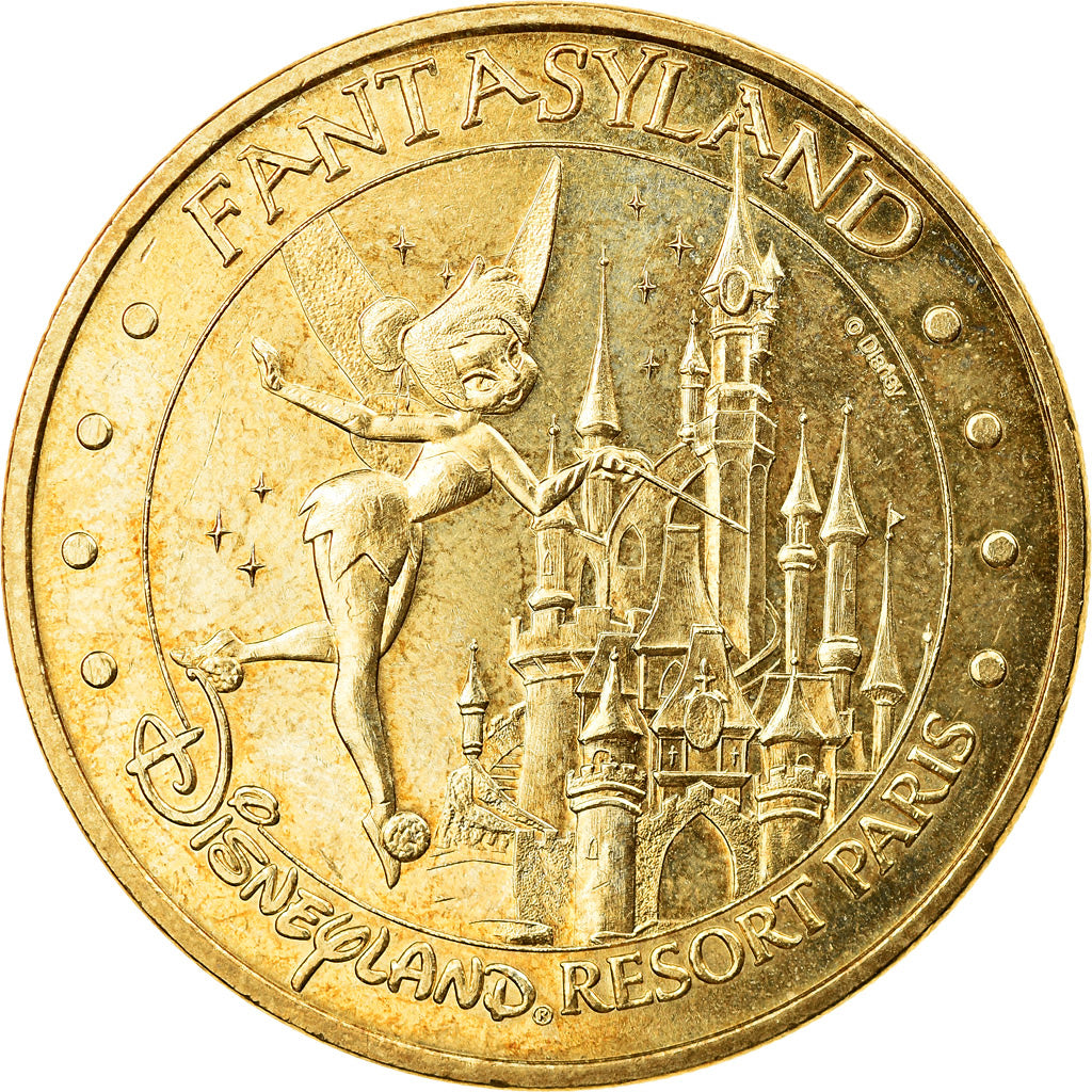 France, Jeton, Disneyland n° 4 - Frontierland, 2008, MDP, SUP, Cupro-nickel