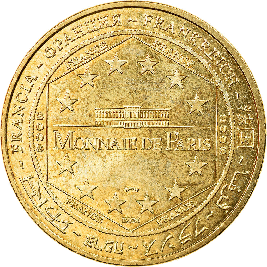 France, Jeton, Disneyland n° 4 - Frontierland, 2008, MDP, SUP, Cupro-nickel