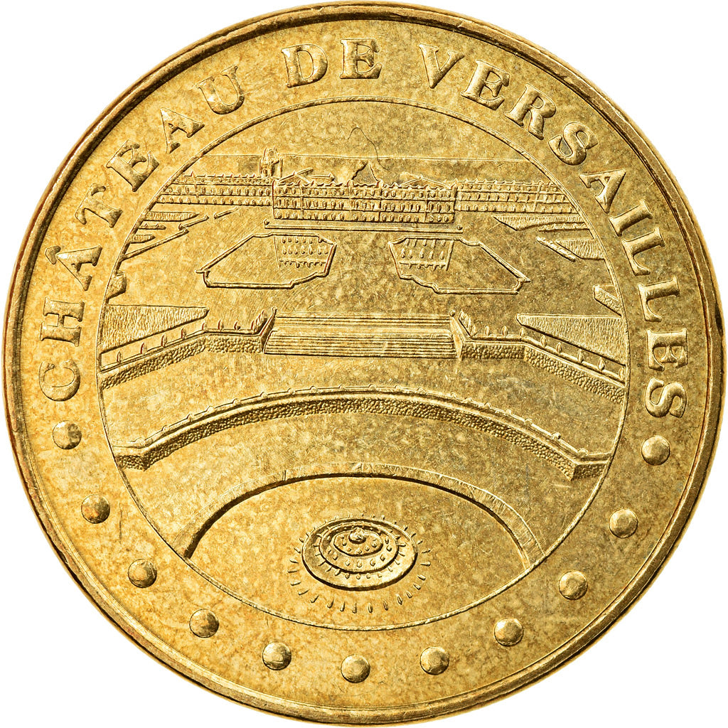 France, Token, Versailles - Château, 2007, MDP, AU(55-58), Cupro-nickel