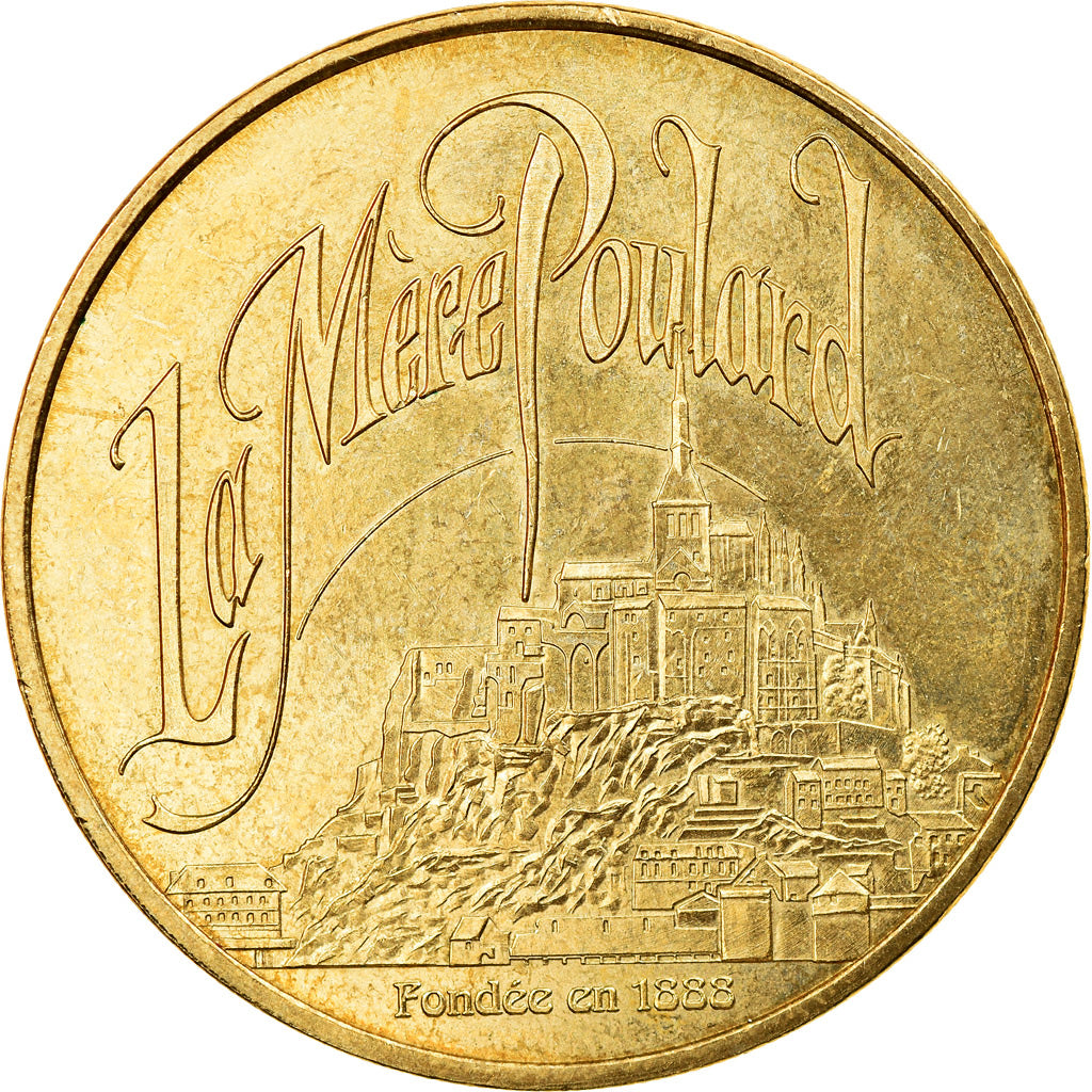 France, Token, Le Mont-Saint-Michel - La mère Poulard n°1, 2009, MDP