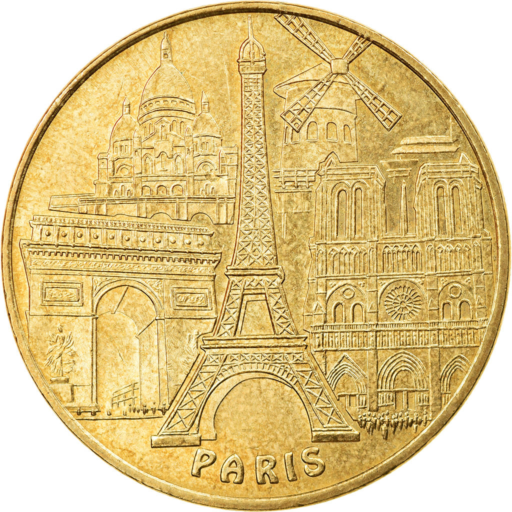 Frankreich, Token, Paris - Tour Eiffel n° 3 - les 5 monuments, 2006, MDP, VZ