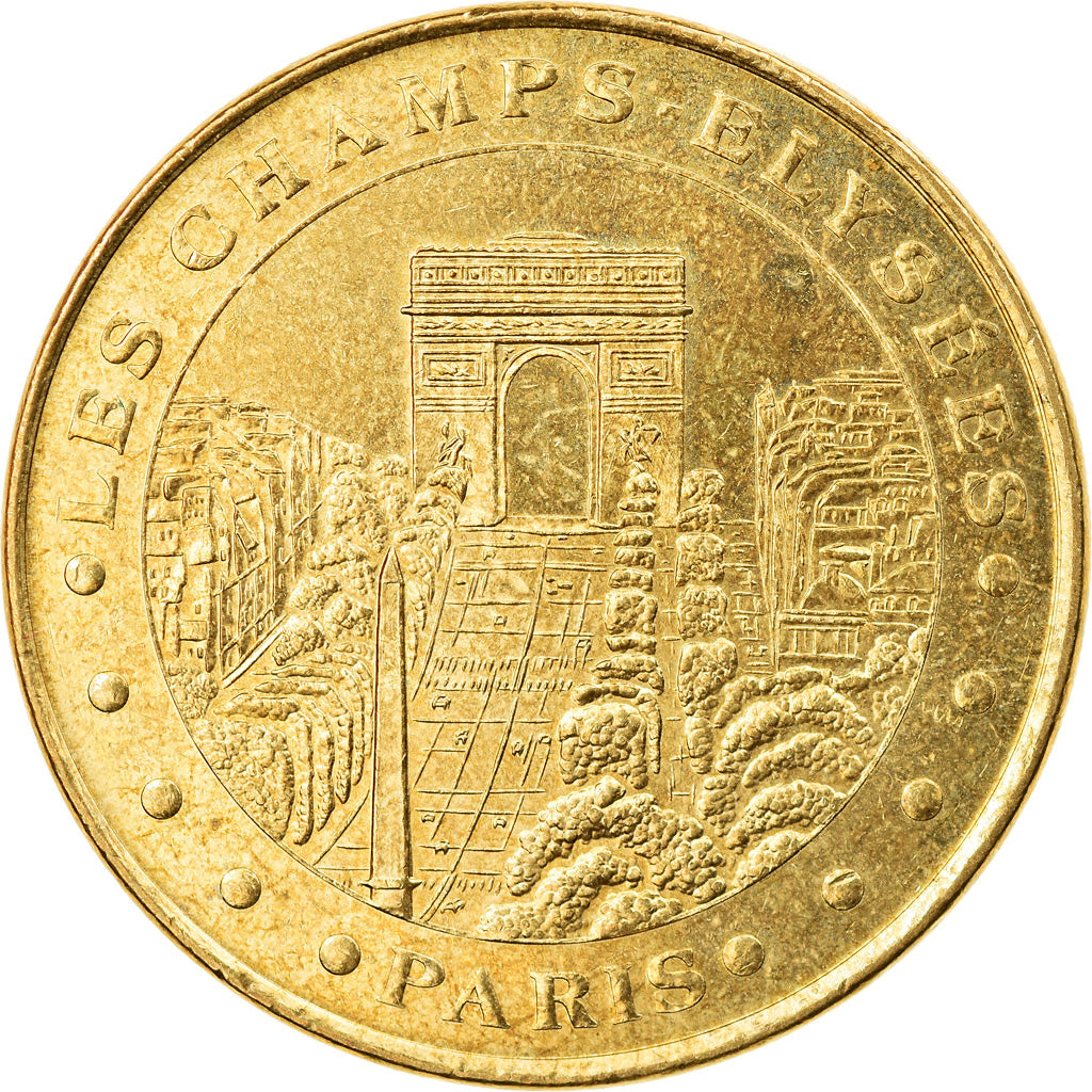Frankreich, Token, Paris - Les Champs Elysées, 2006, MDP, VZ, Cupro-nickel