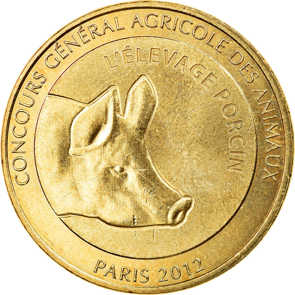 France, Token, Paris - Concours Général Agricole, 2012, MDP, AU(55-58)