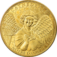 France, Token, Reims - Cathédrale n°2 - Ange, 2008, Arthus Bertrand
