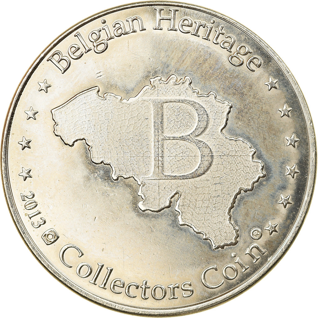 Belgium, Token, Bruxelles - Grand'Place, Collectors Coin, AU(55-58)
