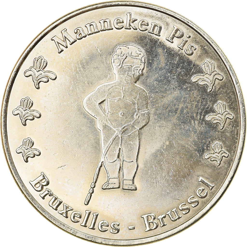 Belgique, Jeton, Bruxelles - Manneken Pis, Collectors Coin, SUP, Cupro-nickel