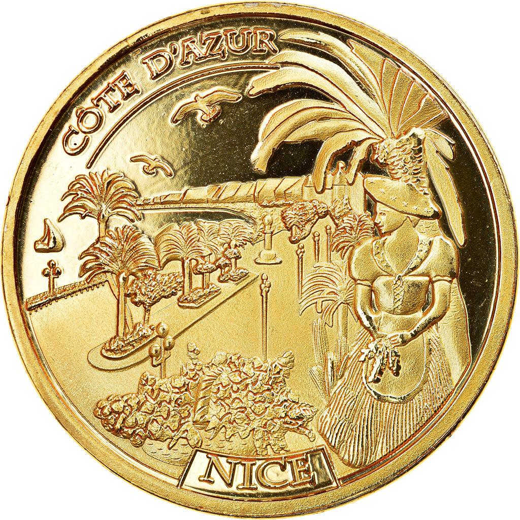 France, Token, Touristic token, 06/ Nice - Côte d'Azur, Souvenirs et