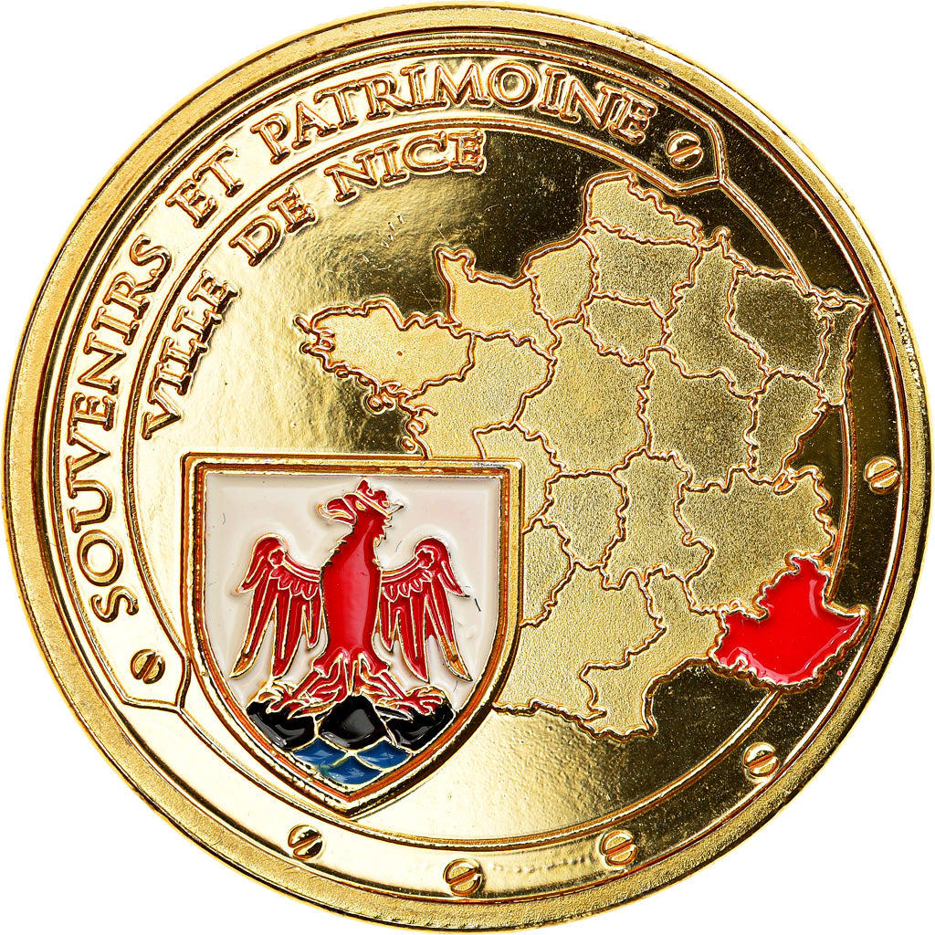 France, Token, Touristic token, 06/ Nice - Côte d'Azur, Souvenirs et