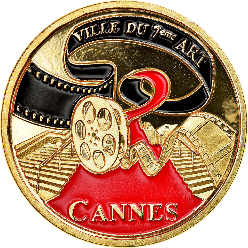 France, Token, Touristic token, Cannes - Ville du 7ème art, Souvenirs et