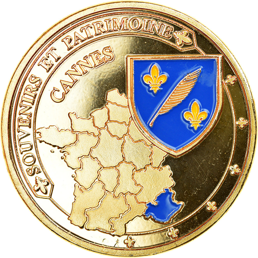 France, Token, Touristic token, Cannes - Ville du 7ème art, Souvenirs et
