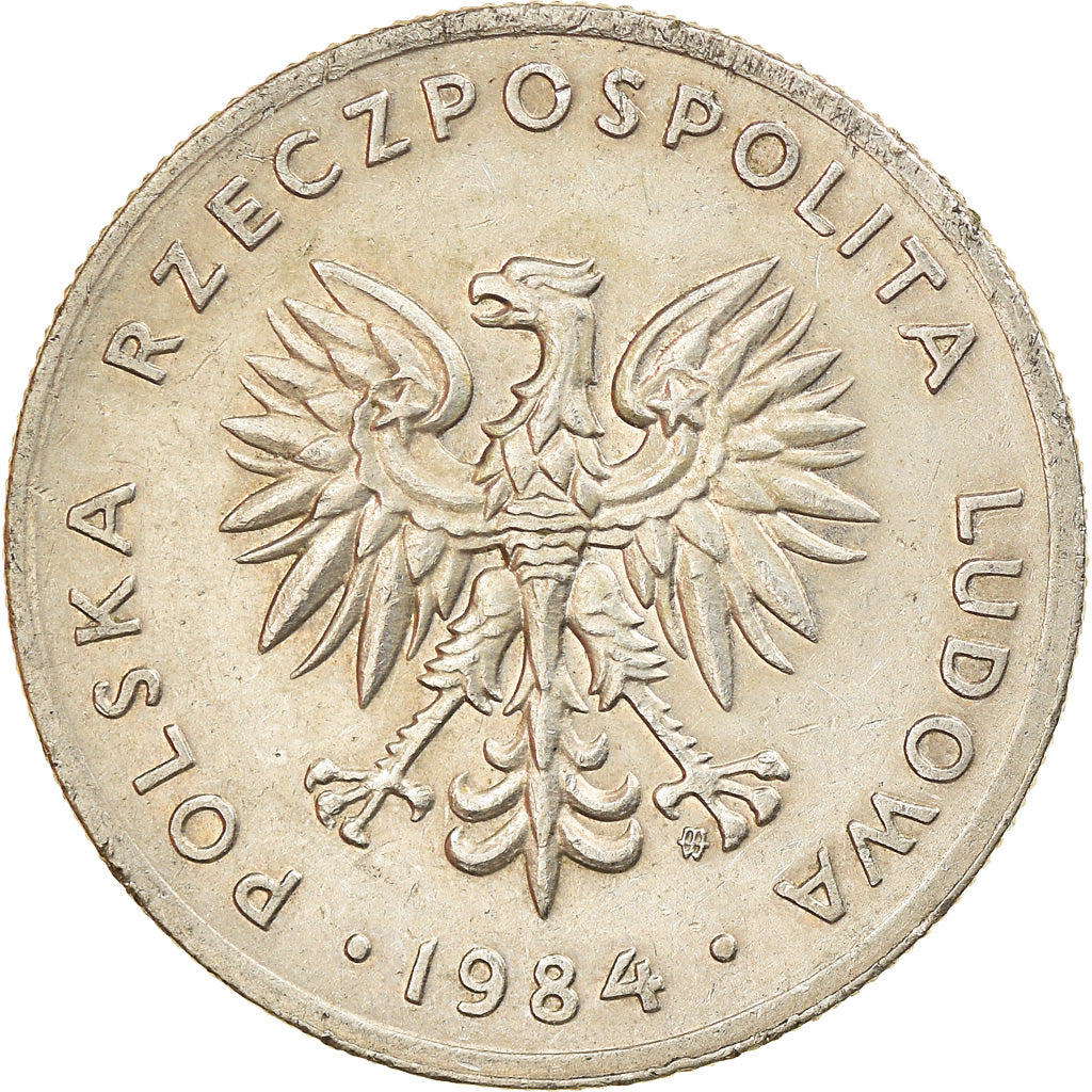 Poland, Token, Le Pape Jean-Paul II, 1984, EF(40-45), Cupro-nickel