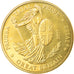 Great Britain, 50 Euro Cent, 2003, unofficial private coin, AU(55-58), Brass