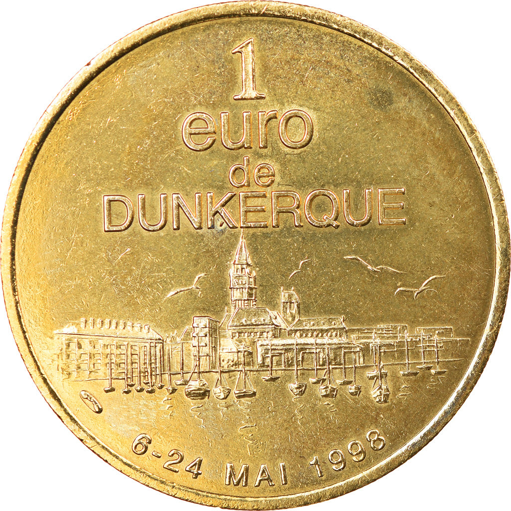 France, Euro, Dunkerque - Jean Bart, 1998, Euro des villes, MS(60-62)