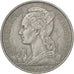 FRENCH SOMALILAND, 5 Francs, 1959, Paris, KM #10, EF(40-45), Aluminum, 31,...