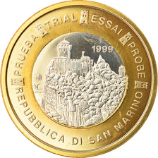Malta, Euro, 1999, unofficial private coin, MS(63), Bi-Metallic