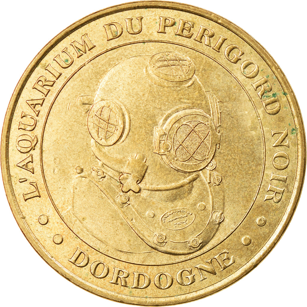 Frankreich, Token, Le Bugue - aquarium n°1, 2002, MDP, S+, Cupro-nickel