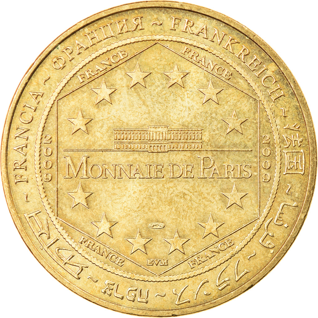 France, Token, Brest - Océanopolis n°2, 2009, MDP, EF(40-45), Cupro-nickel
