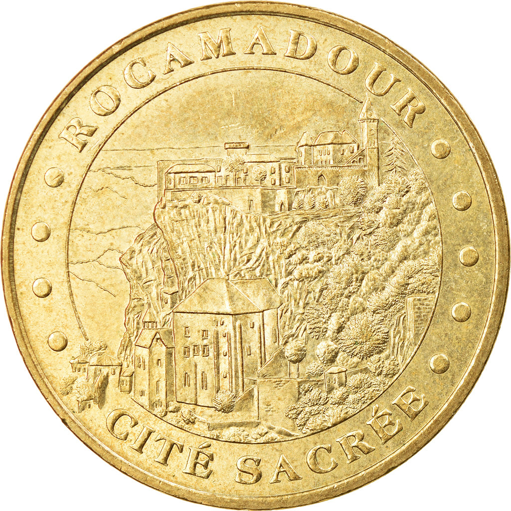 Frankreich, Token, 46/ Rocamadour - Cité sacrée, 2005, MDP, S+, Cupro-nickel