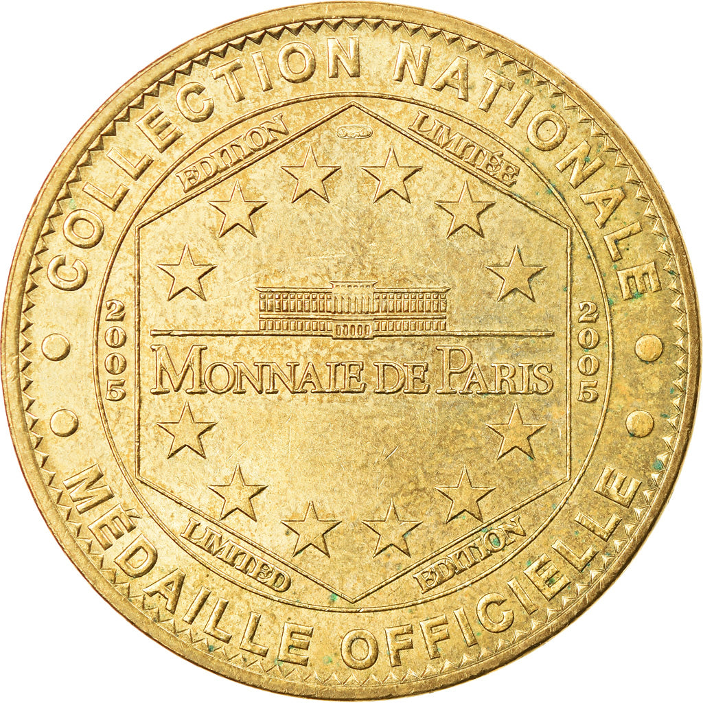 Frankreich, Token, 46/ Rocamadour - Cité sacrée, 2005, MDP, S+, Cupro-nickel