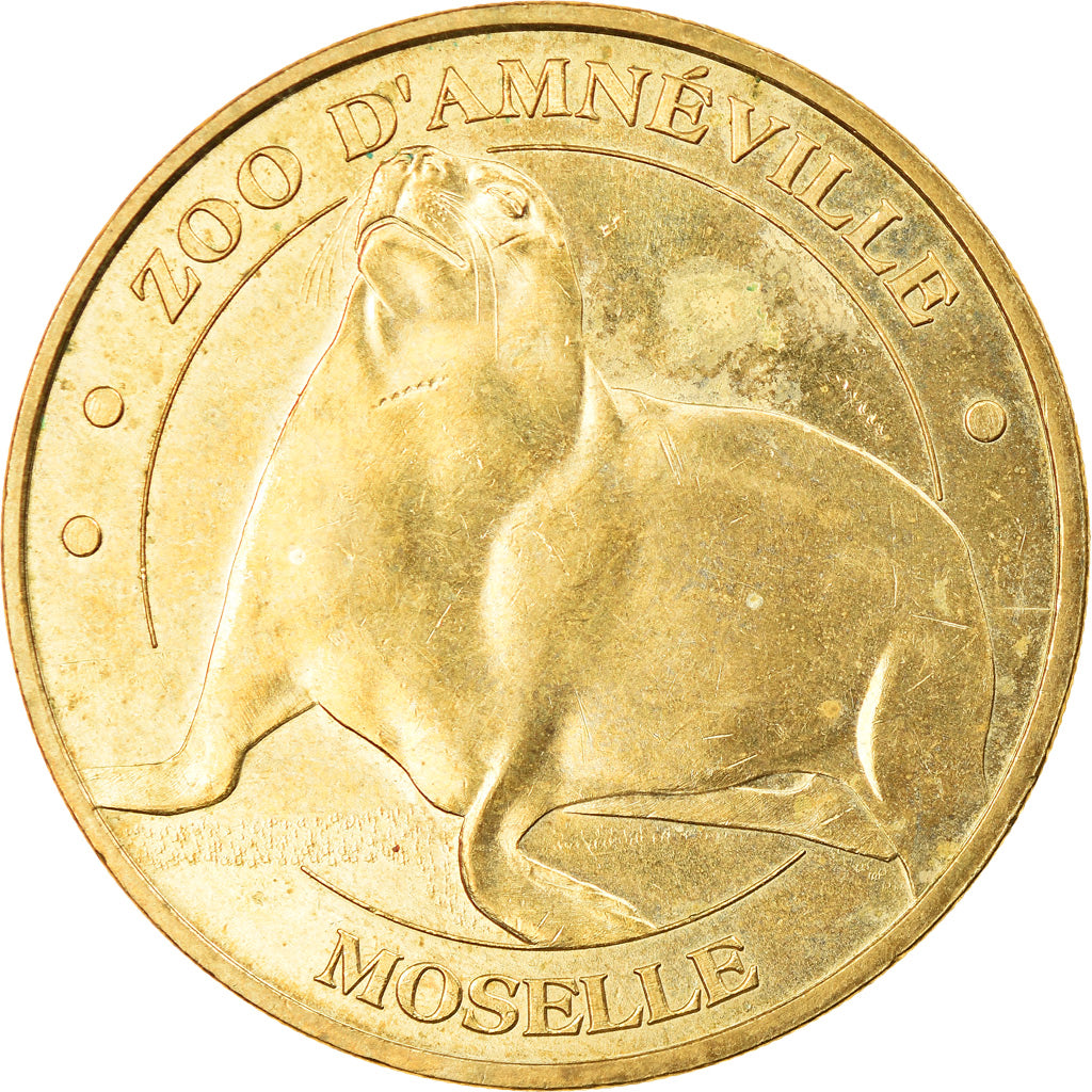 France, Token, Amnéville -  zoo n°2 -  Phoque, 2007, MDP, EF(40-45)