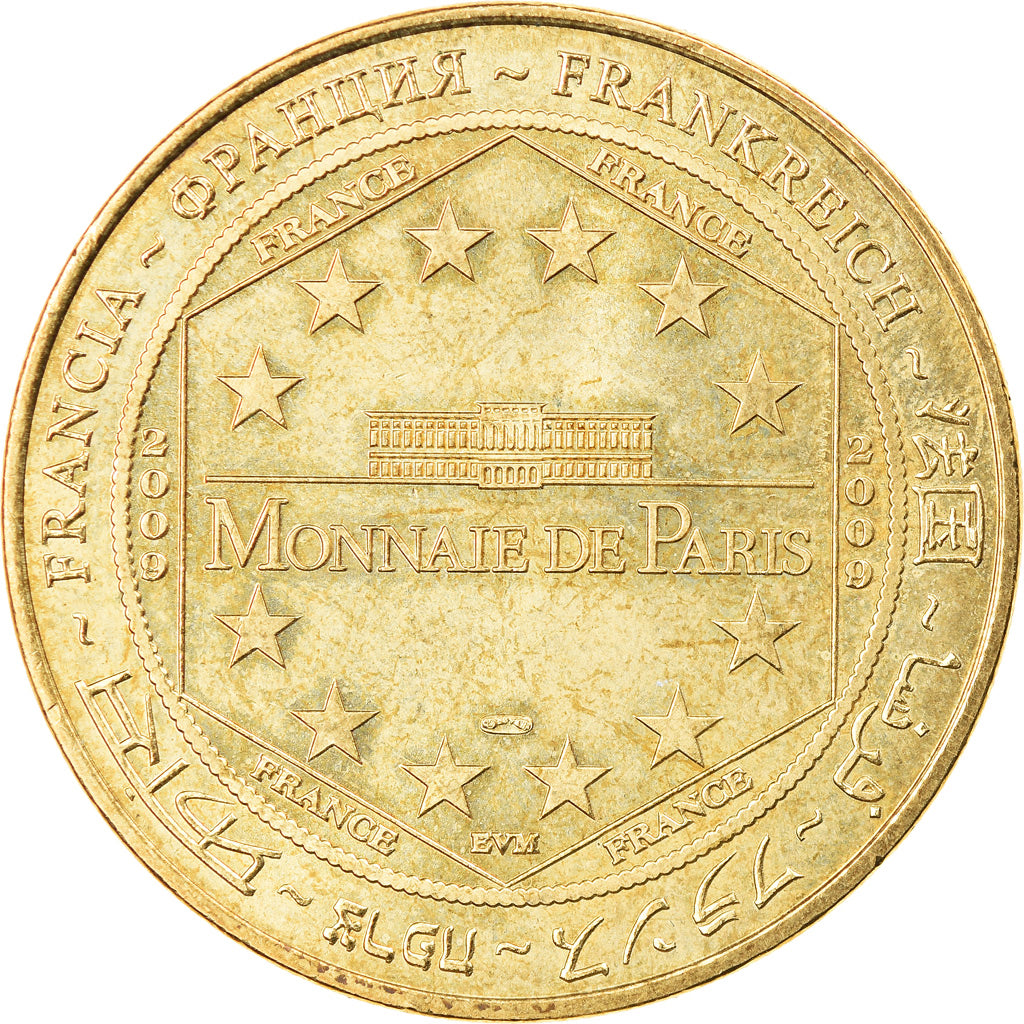 France, Jeton, Le Havre - Patrimoine mondial, 2009, MDP, SUP, Cupro-nickel