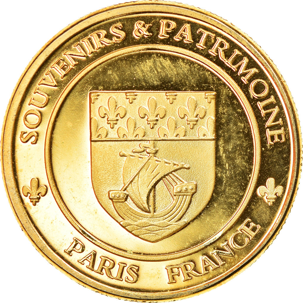 France, Token, Paris - La Tour Eiffel, Souvenirs et Patrimoine, AU(55-58)