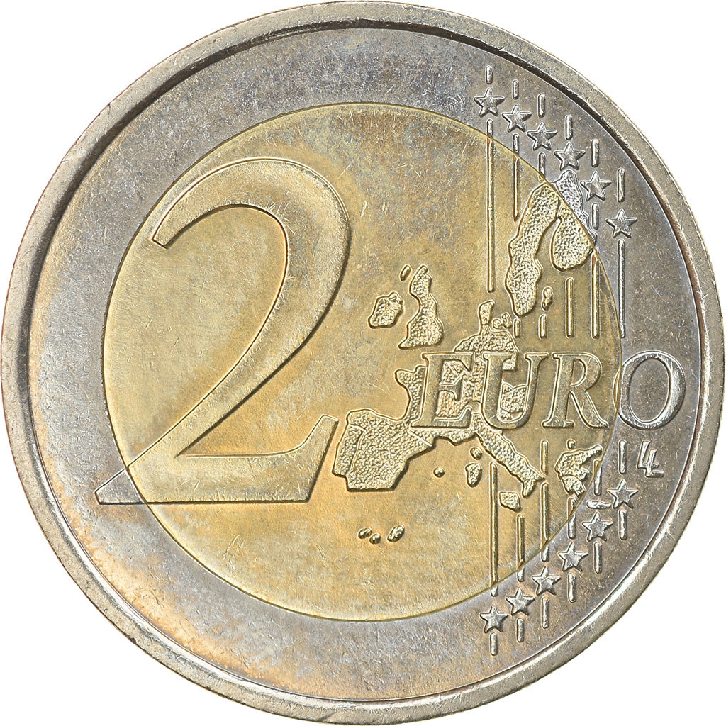 Monaco, 2 Euro, 2001, Paris, AU(55-58), Bi-Metallic, KM:174