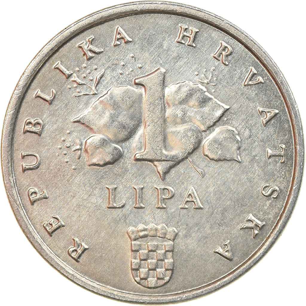 Münze, Kroatien, Lipa, 2007, SS, Aluminium, KM:3