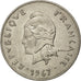 NEW CALEDONIA, 50 Francs, 1967, Paris, KM #7, EF(40-45), Nickel, 33, Lecompte...