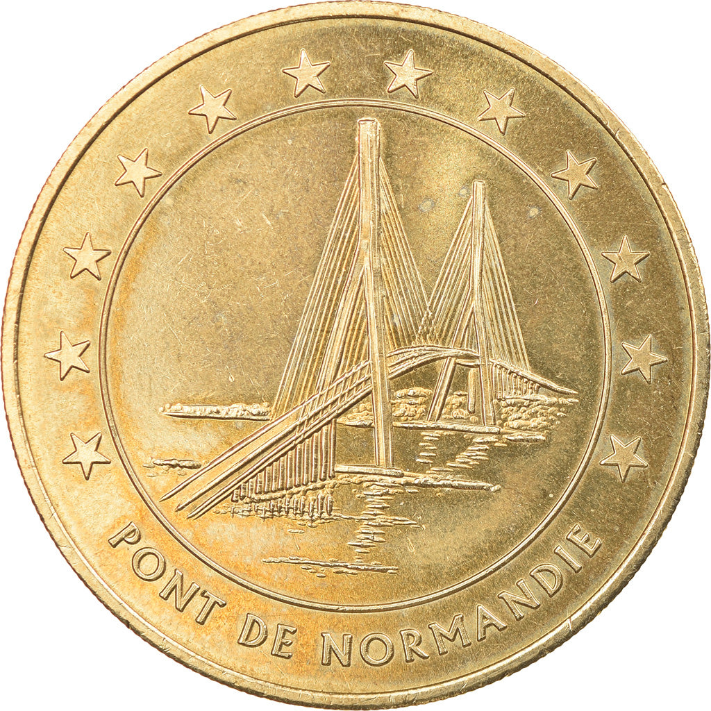 Frankrijk, Euro, Le Havre - Pont de Normandie, 1996, Euro des villes, PR