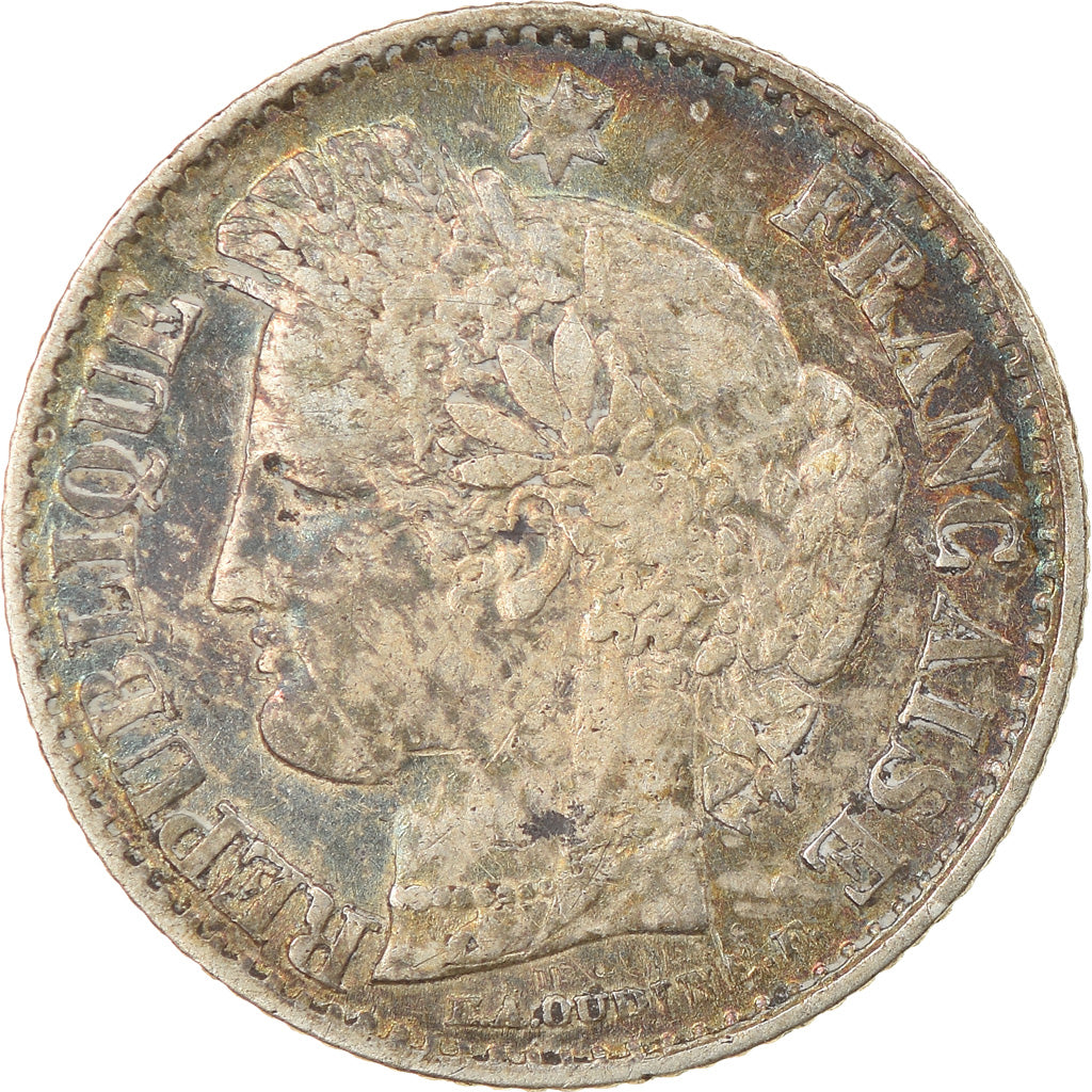 Coin, France, Cérès, 20 Centimes, 1850, Paris, VF(20-25), Silver, KM:758.1