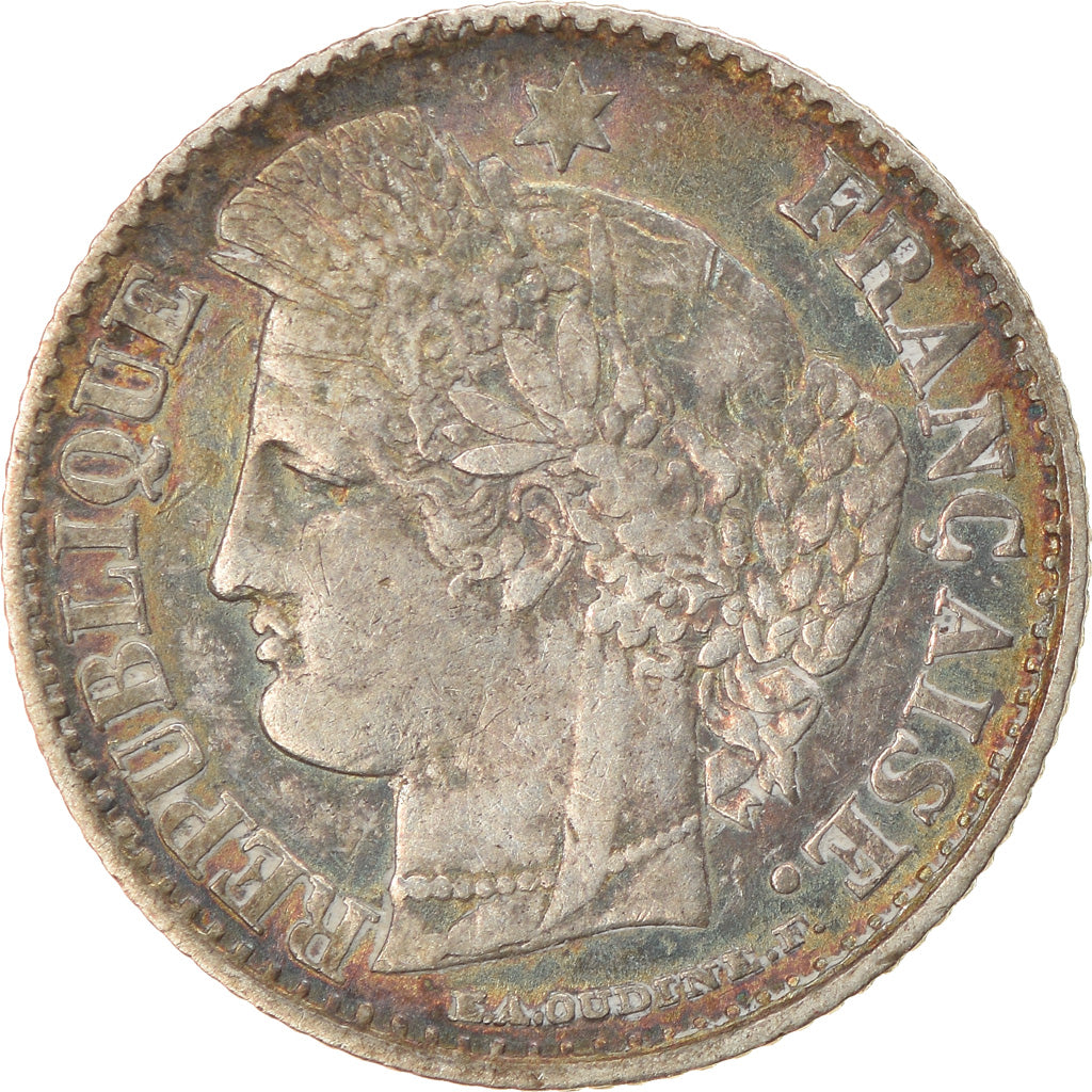Coin, France, Cérès, 20 Centimes, 1850, Paris, VF(30-35), Silver, KM:758.1