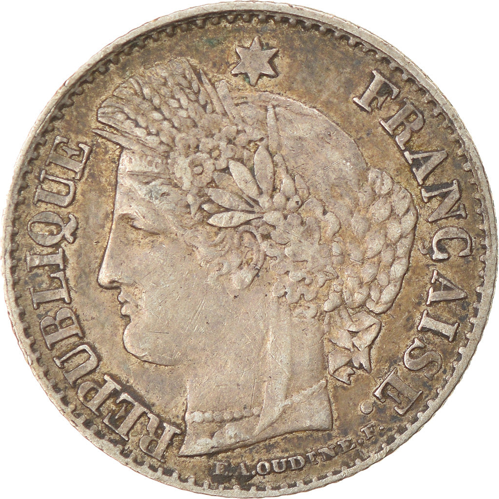 Coin, France, Cérès, 20 Centimes, 1850, Paris, VF(30-35), Silver, KM:758.1