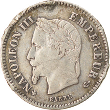 Coin, France, Napoleon III, Napoléon III, 20 Centimes, 1868, Strasbourg