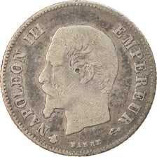 Coin, France, Napoleon III, Napoléon III, 20 Centimes, 1860, Strasbourg