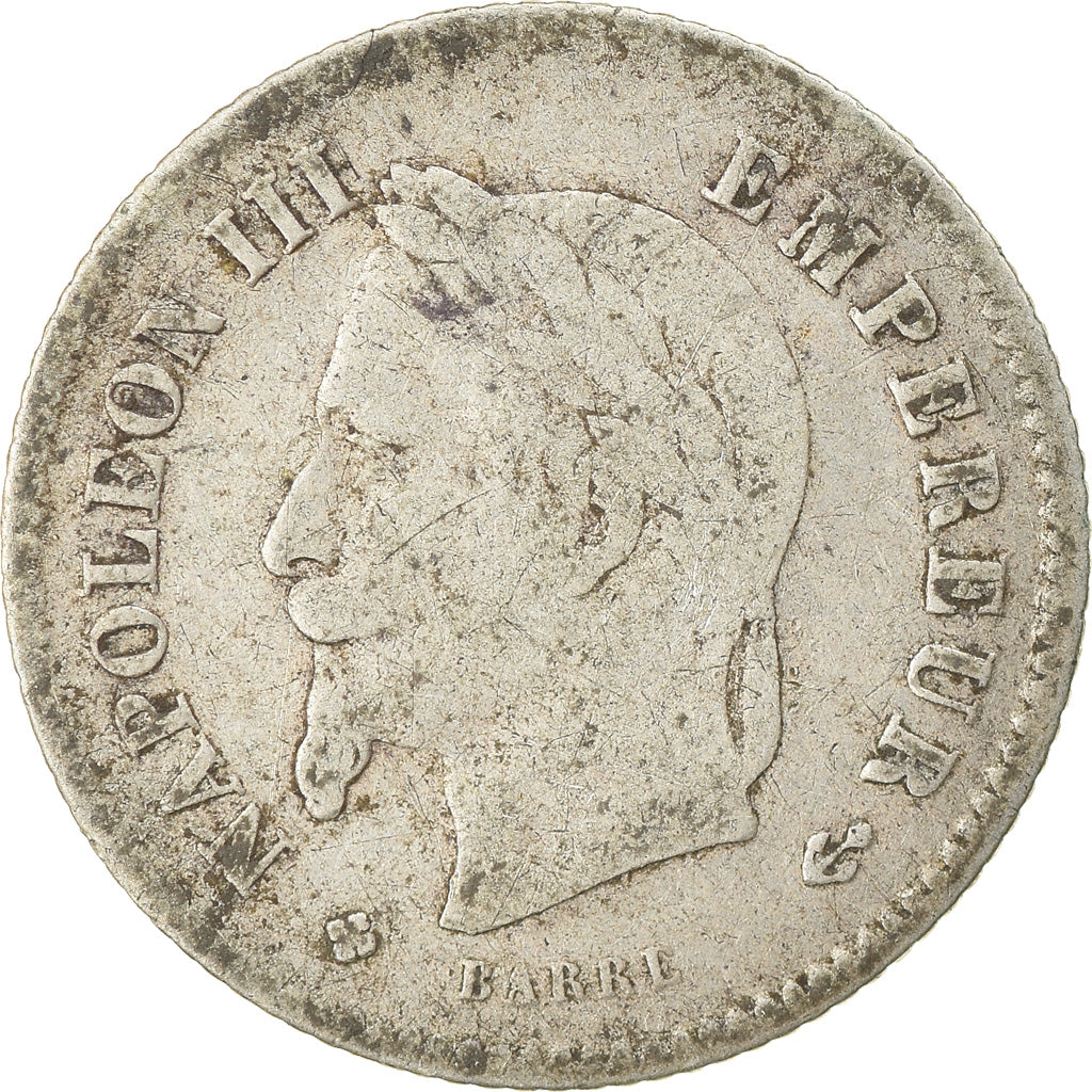 Coin, France, Napoleon III, Napoléon III, 20 Centimes, 1867, Strasbourg