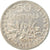 Monnaie, France, Semeuse, 50 Centimes, 1911, Paris, TTB, Argent, Gadoury:420
