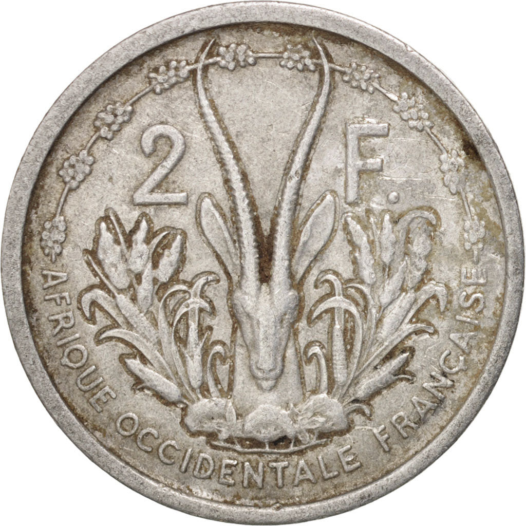 Afrique Occidentale Française, 2 Francs 1948, KM 4