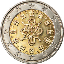 Portugal, 2 Euro, 2004, Lisbon, MS(63), Bimetaliczny, KM:747