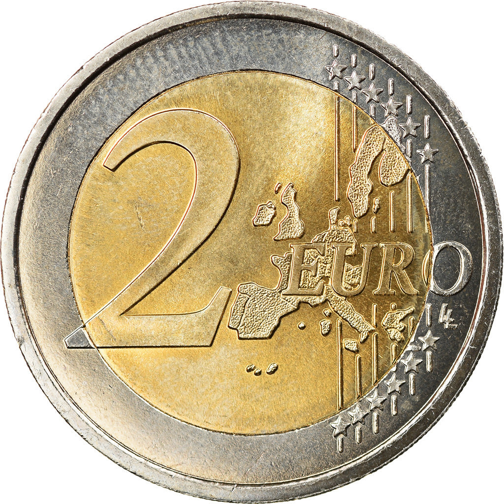 France, 2 Euro, 2000, Paris, MS(63), Bi-Metallic, KM:1289
