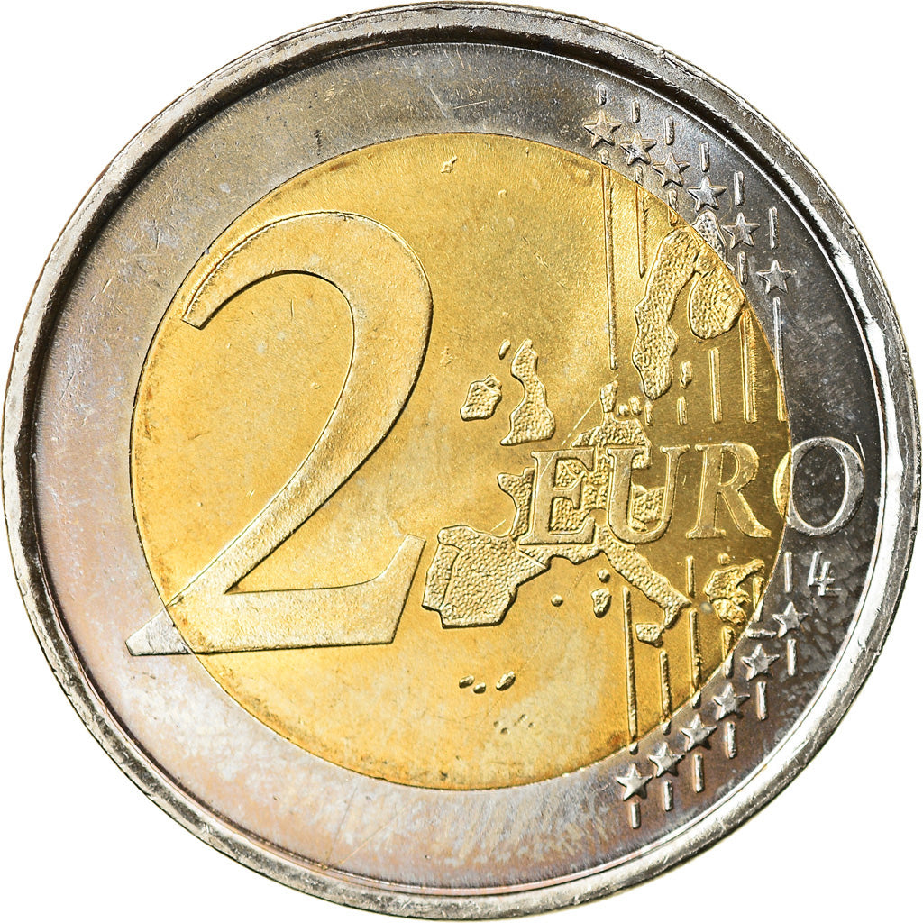 Spagna, 2 Euro, 2004, Madrid, SPL, Bi-metallico, KM:1047